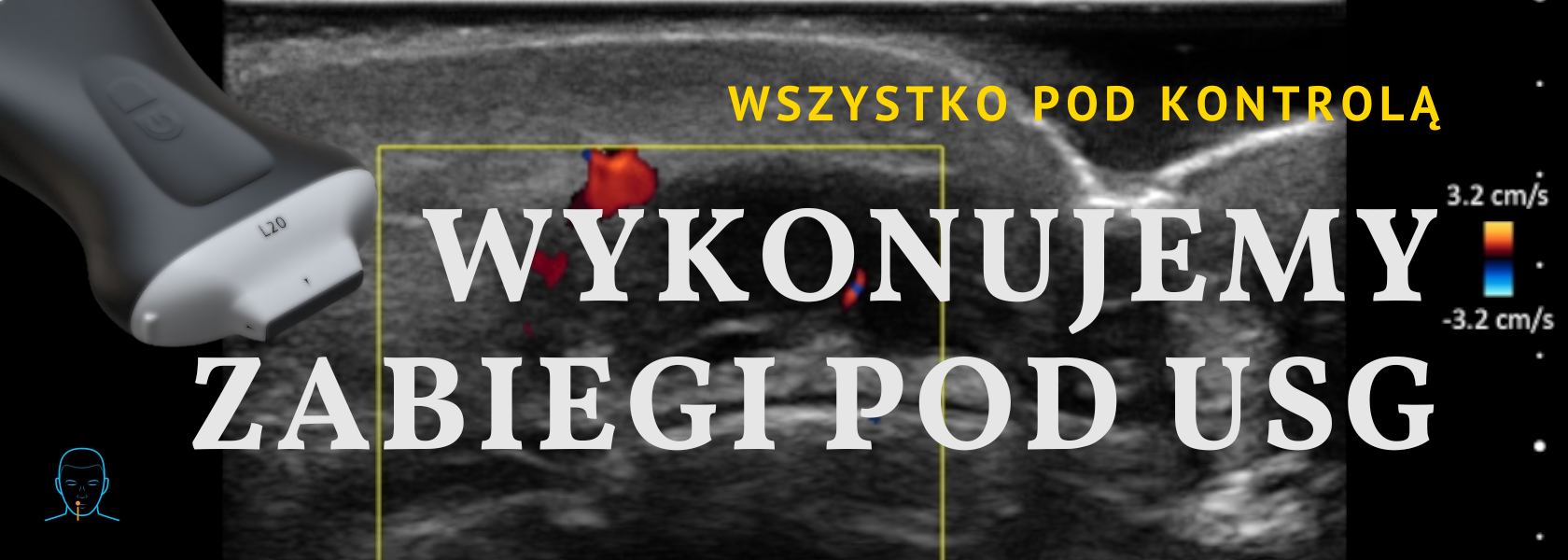 Zabiegi niosące za sobą ryzyko wykonujemy tylko pod USG